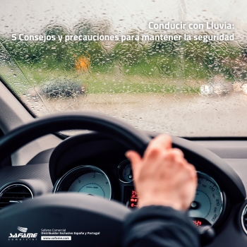 Conducir con Lluvia: 5 Consejos y precauciones para mantener la seguridad