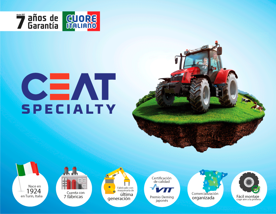 Imagen Anuncio Neumático Agricola Radial CEAT